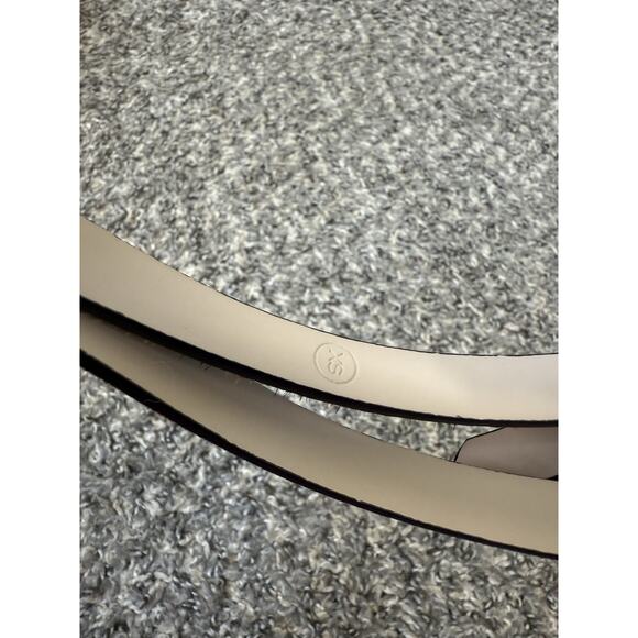 J.Crew Leopard Calf Hair Leather Belt Skinny Size XS Gold Buckle Preppy Glam New - Picture 7 of 7